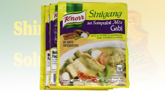 Sinigang sa Sampalok mix (Gabi)